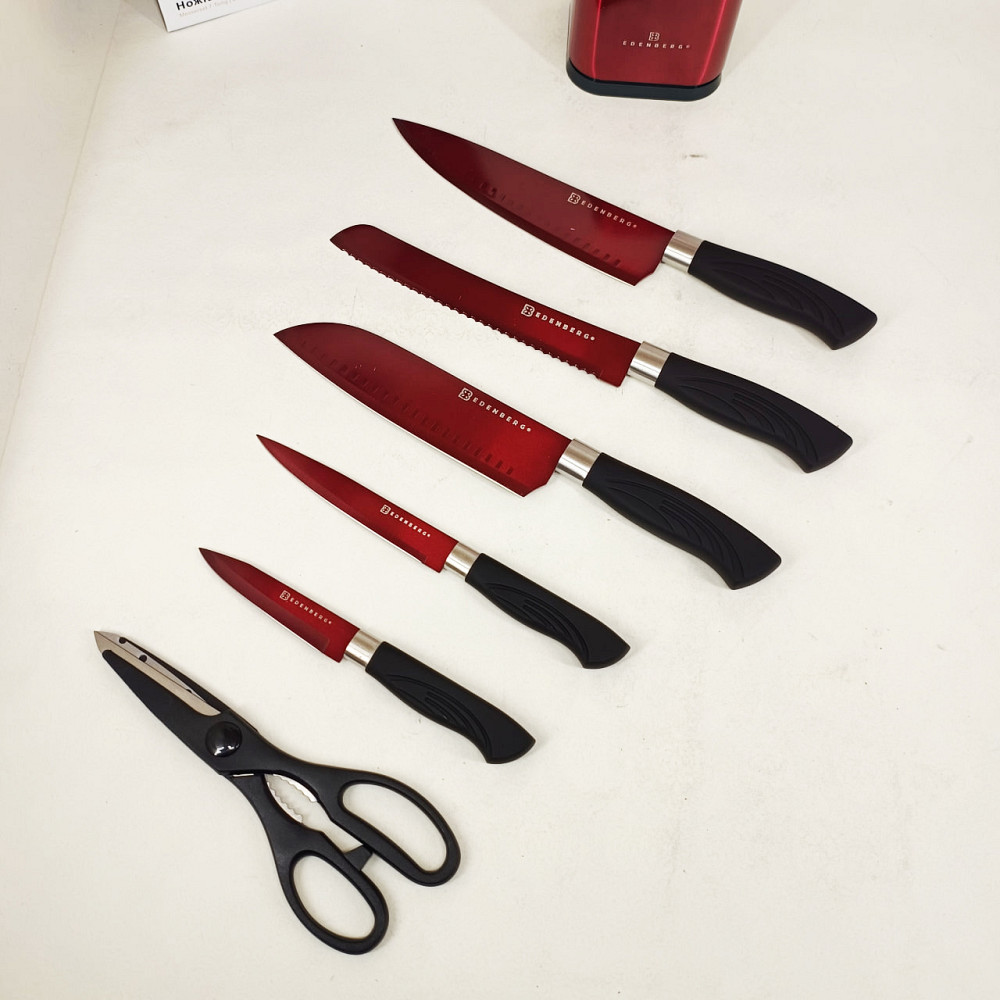 Кухонный нож универсальный, Профессиональные ножи для домашней кухни, Набор ножей кухонных сталь EZ-92 Львов - изображение 7