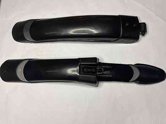 Крила велосипедні (MTB) (чорні, пластик, STANDART+) Мукачево