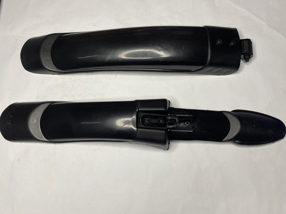 Крила велосипедні (MTB) (чорні, пластик, STANDART+) Мукачево - фото 1