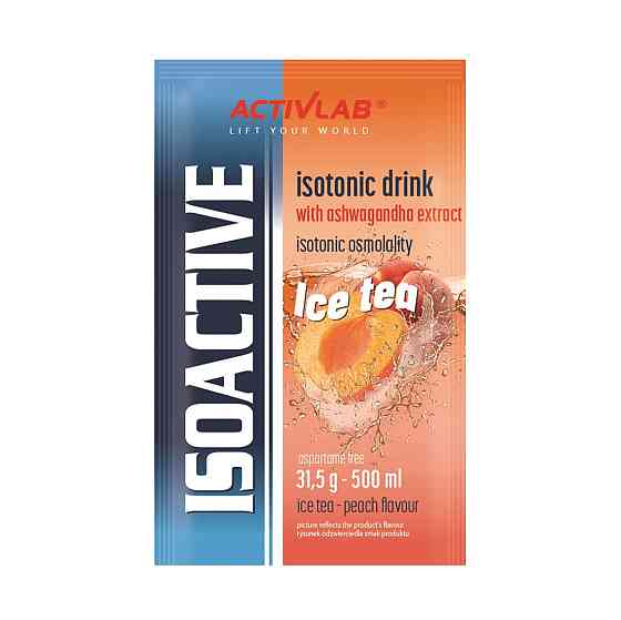 Изотонический напиток Iso Active 31,5g 1sachet (Peach Ice Tea) Луцк