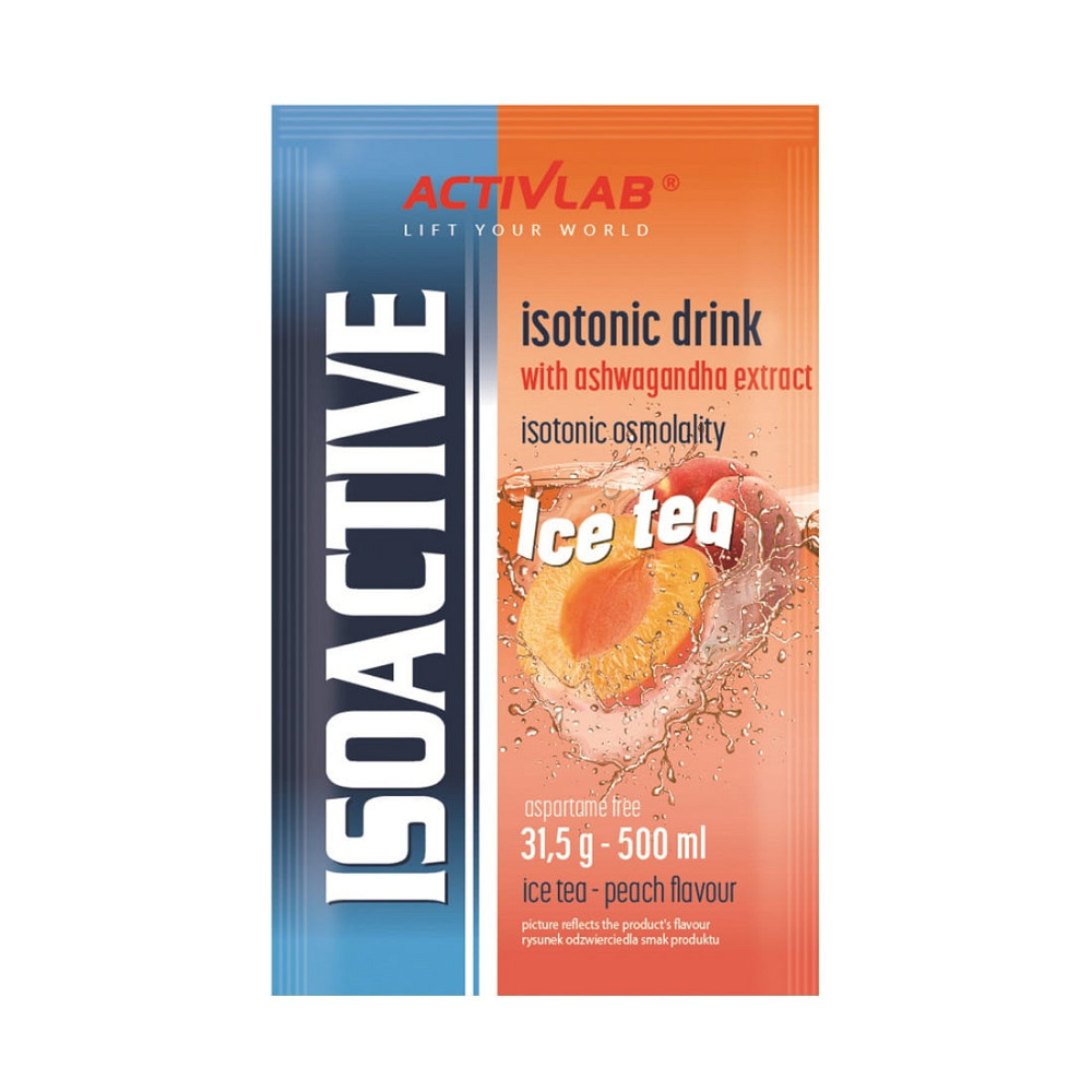 Изотонический напиток Iso Active 31,5g 1sachet (Peach Ice Tea) Луцк - изображение 1