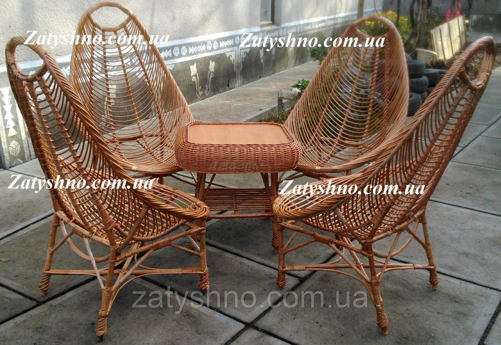 Плетеная мебель из натуральной лозы Киев - изображение 2