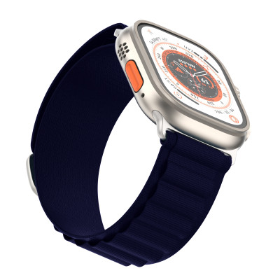 Ремешок для смарт-часов Armorstandart Alpina Band для Apple Watch 42 (Series 11-10)/41/40/38 Dark Blue (ARM74197) Винница - изображение 3