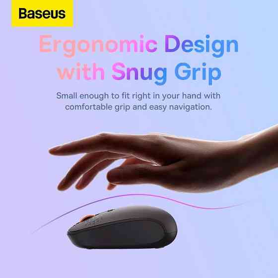 Беспроводная мышка Baseus F01a B01055502833-00 (Черная, 2.4G/BT5.0+BT3.0) Николаев