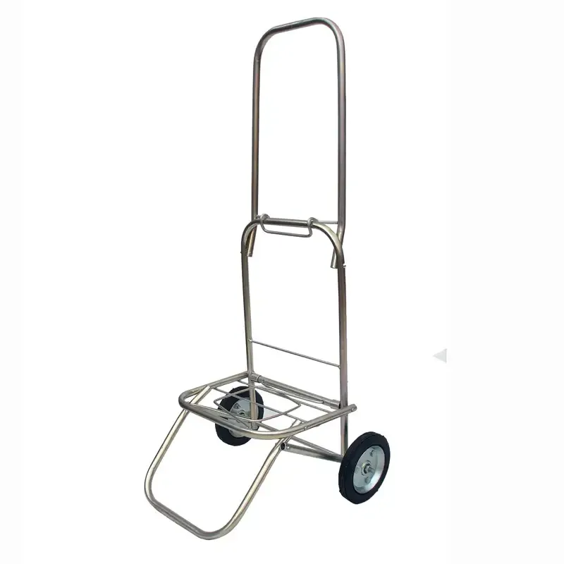 Хозяйственная складная тележка ТМО-160У с сумкой и колесами — удобна для рынка, дачи, покупок. Харьков - изображение 2