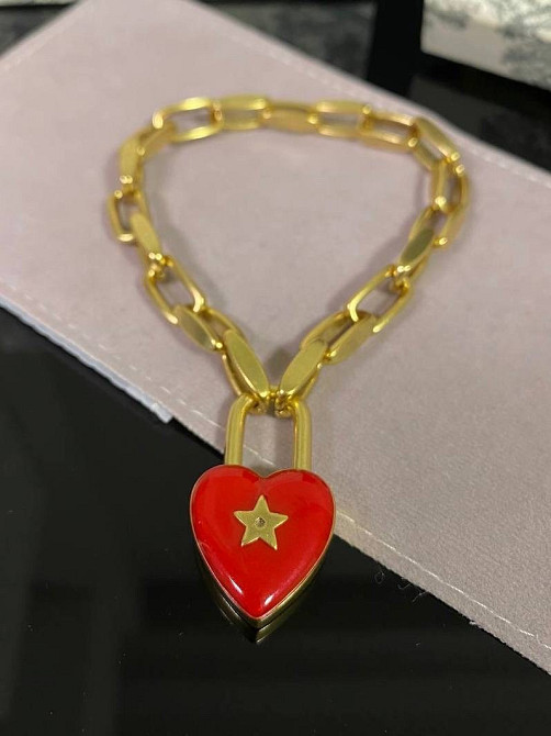 Браслет ланцюг Діор позолота 18К Одеса - фото 3