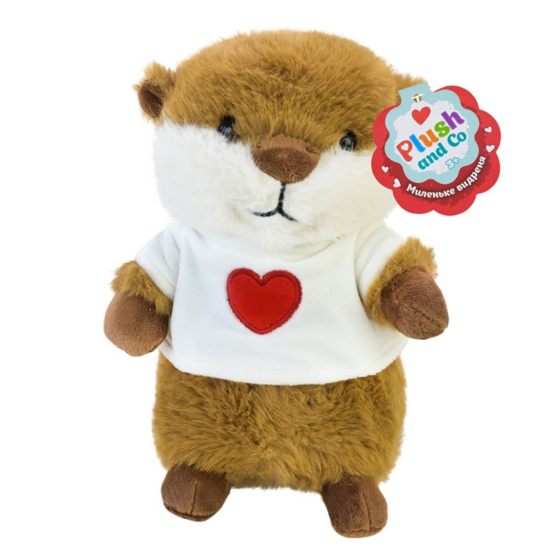 Дитяча м'яка іграшка "Видреня" PLC25008-3, 15х20х22 см Вінниця - фото 1