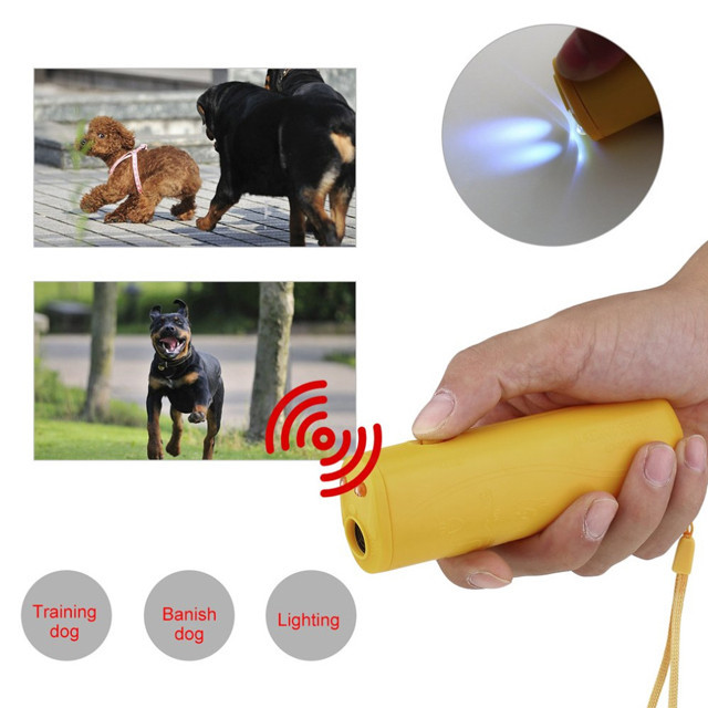 Отпугиватель собак 3в1 с фонариком и дрессировкой Киев - изображение 8