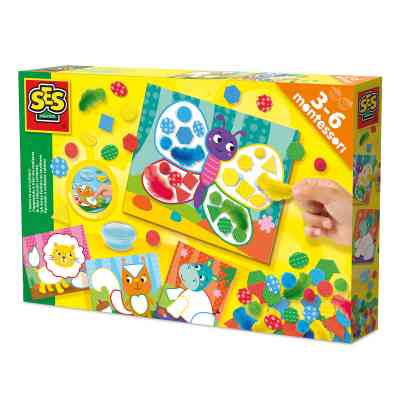 Набір для творчості Ses Creative Montessori Сортуй кольори та матеріали (14062S) Вінниця