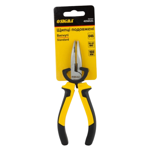 Довгогубці вигнуті 160мм Standard SIGMA Житомир