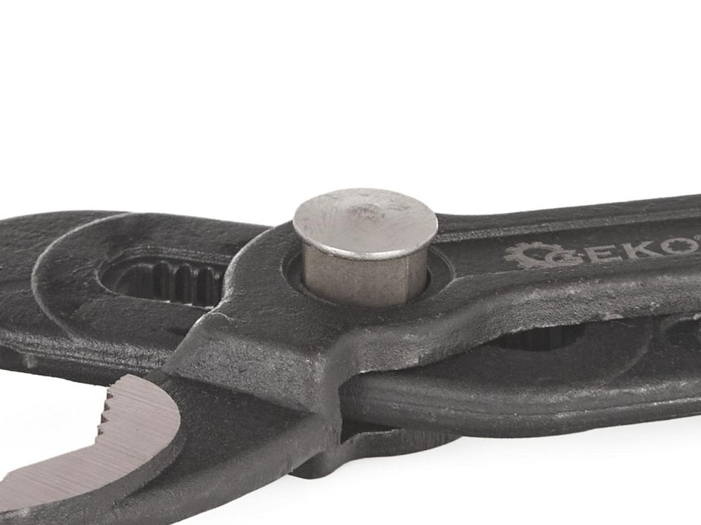 Кліщі трубні "GEKO" переставні з кнопкою-фіксатором 250 мм Київ - фото 2