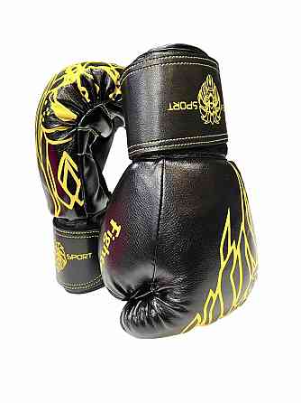 Перчатки боксерские LEV-SPORT ТОП (стрейч) 10 oz Вишнёвое