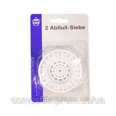 Сіточки для стоку мийки біла 2 шт на блістері O 7 см Киев - изображение 1