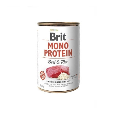 Вологий корм для собак Brit Care Mono Protein Beef and Rice з яловичиною та рисом (8595602555345) Вінниця - фото 1