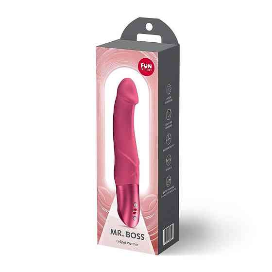 Вібратор Fun Factory Mr. Boss Raspberry Sex Aura Київ