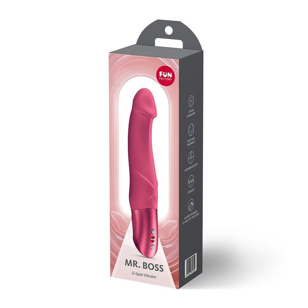 Вібратор Fun Factory Mr. Boss Raspberry Sex Aura Київ - фото 3