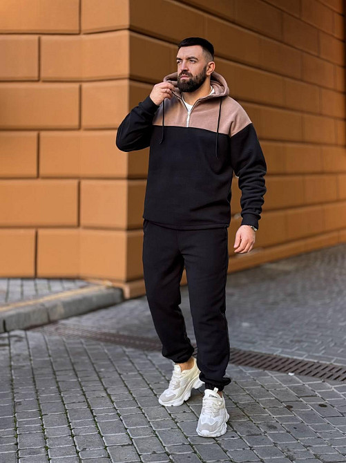 Мужской теплый костюм (двухцветный) Одесса - изображение 2