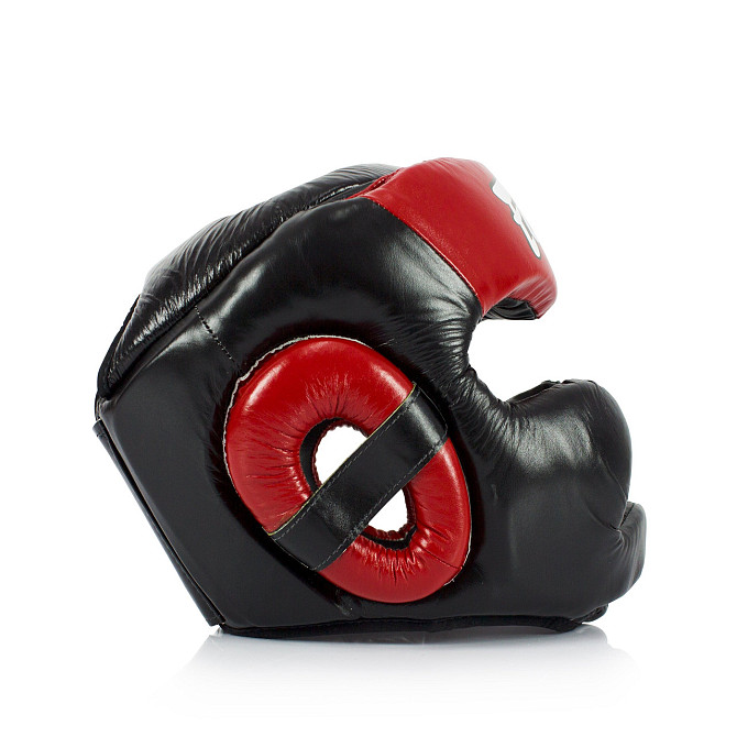 Боксерський шолом Fairtex HG13 Black/Red XL Каменское - изображение 5