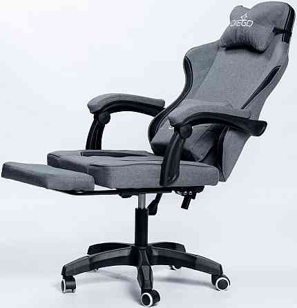 Кресло геймерское DIEGO Soft Gray Киев