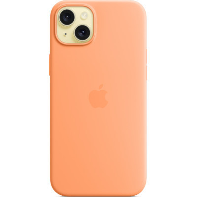 Чехол для мобильного телефона Apple iPhone 15 Plus Silicone Case with MagSafe Orange Sorbet (MT173ZM/A) Винница - изображение 3