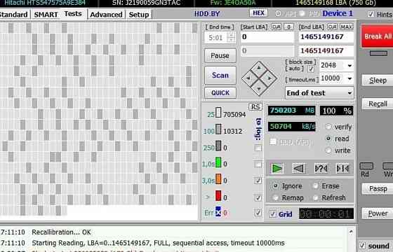 Жорсткий Диск 750Gb. Для Ноутбука 2.5" Київ