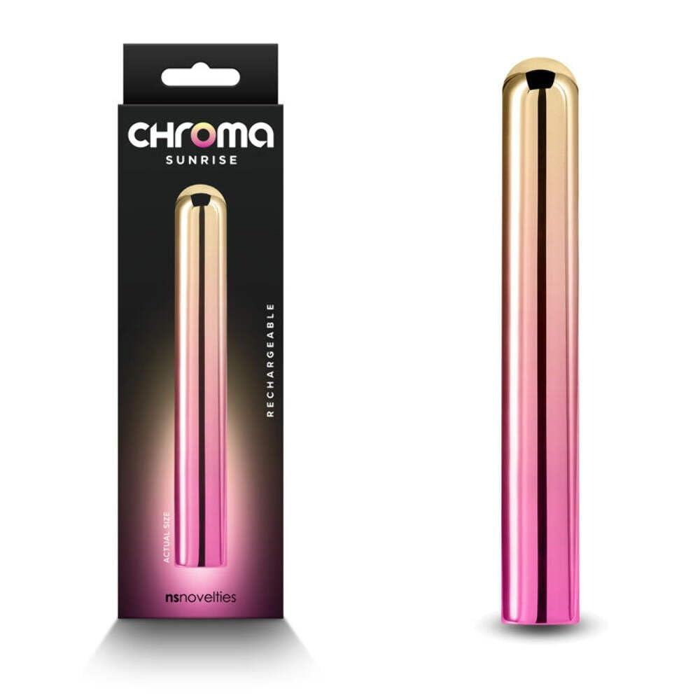Вибропуля NS Novelties Chroma розово-золотистый, L Sex Aura Киев - изображение 4