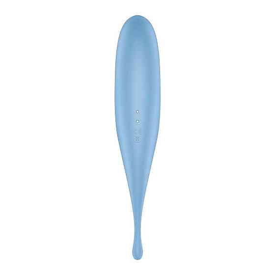 Вибратор для клитора с вакуумной стимуляцией Satisfyer Twirling Pro Blue Sex Aura Киев