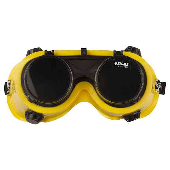 Sigma Очки сварщика с откидными стеклами (круглые) SIGMA (9413651) Коломия