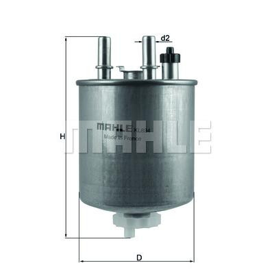 Фильтр топливный Mahle KL834 Винница - изображение 1