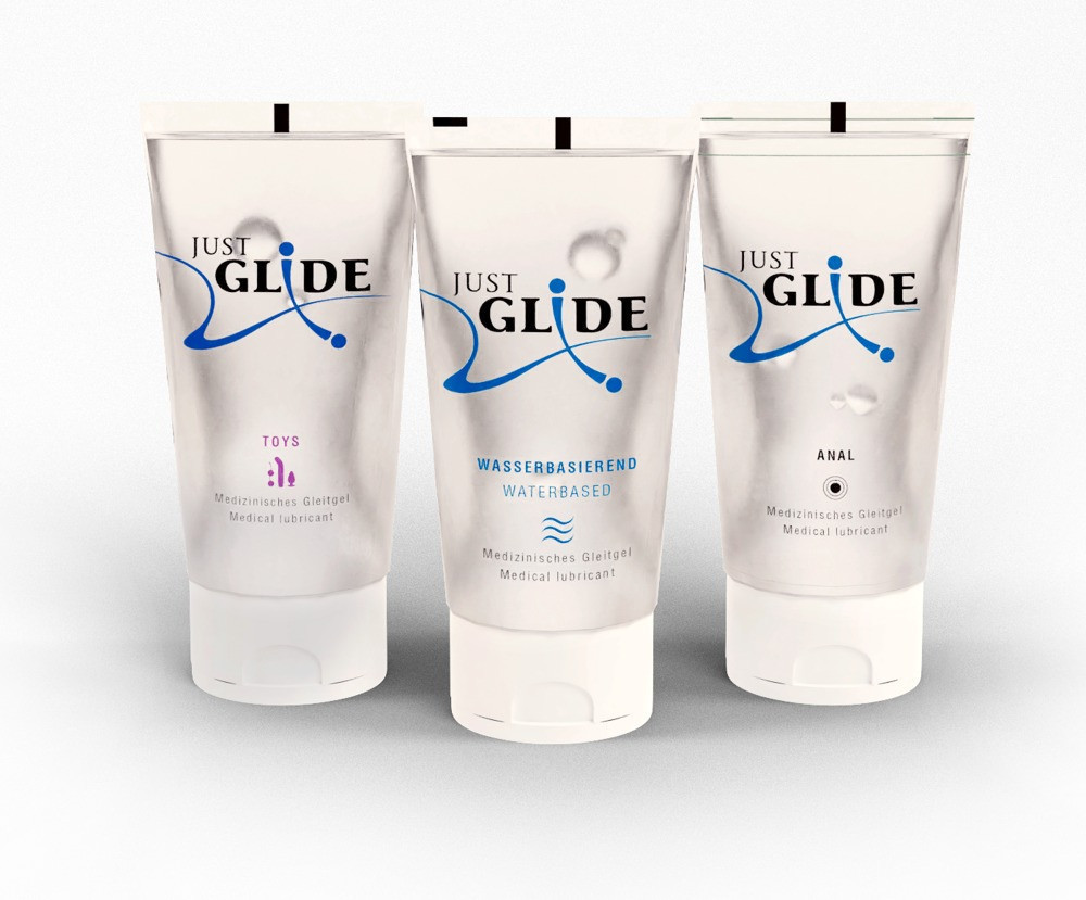 Набір гель-лубрикантів Just Glide 3x50 ml Sex Aura Київ - фото 1