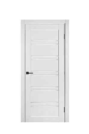 Двери Sun Doors Сицилия New Белый мат + Cтекло сатин 70*200 см Классические межкомнатные двери Киев