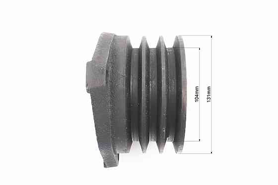 Шків 3-х пазний D-130mm (три пази під ремінь SPB) Lотв.-137mm Киев