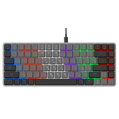 Клавіатура GamePro MK140R Red Swich Low Profile USB Dark Gray (MK140R) Вінниця - фото 1