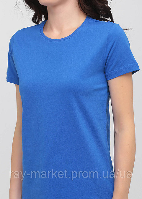 Футболка базовая Stedman Classic-T Unisex женская приталенная васильковая (ST2600-BRR) Киев - изображение 2