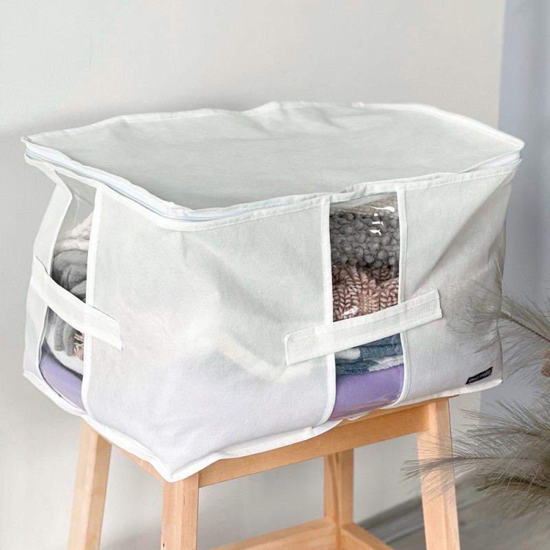 Текстильный органайзер для хранения XL HS-XL-white (Белый) Сумы - изображение 1