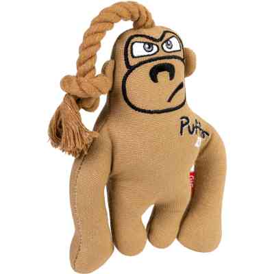 Іграшка для собак GiGwi Puffer zoo Мавпа з пищалкою 31 см (2317) Вінниця