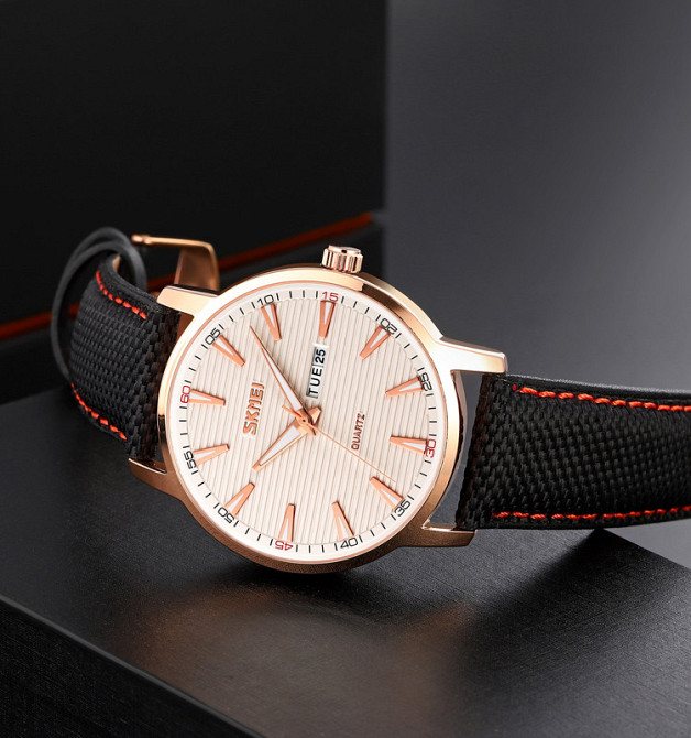 Skmei 9303RGSI Rose Gold-Silver SBR Киев - изображение 4