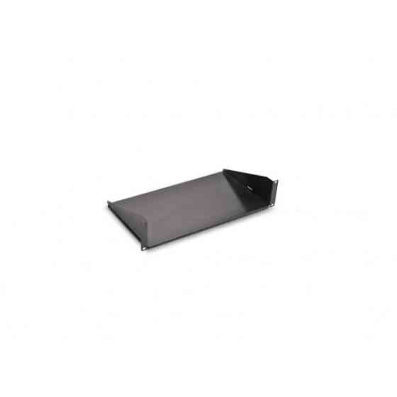 Полиця консольна 19", 2U, глибина 250мм, чорна (KD7015-10) Київ