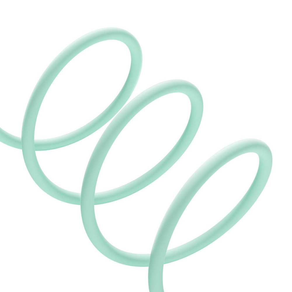 Кабель Lightning гнучкий 1.2м зелений Baseus Jelly Liquid Silica Gel CAGD000006 Київ - фото 2