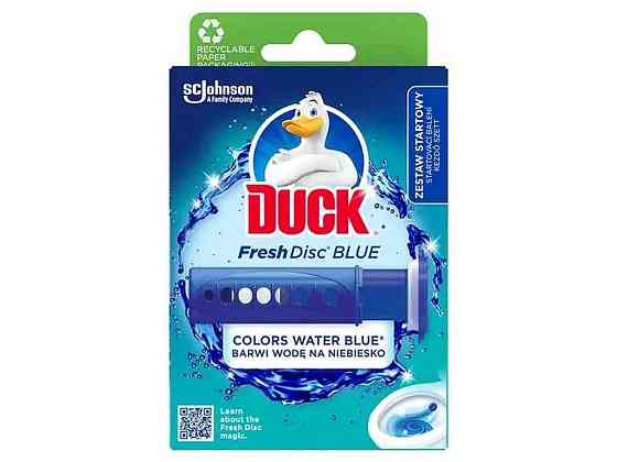 Блок Точковий для туалетів 6шт Блакить ТМ DUCK Київ
