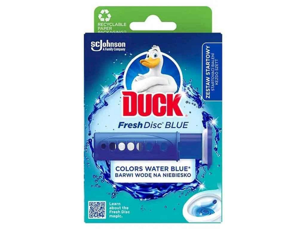 Блок Точковий для туалетів 6шт Блакить ТМ DUCK Київ - фото 1