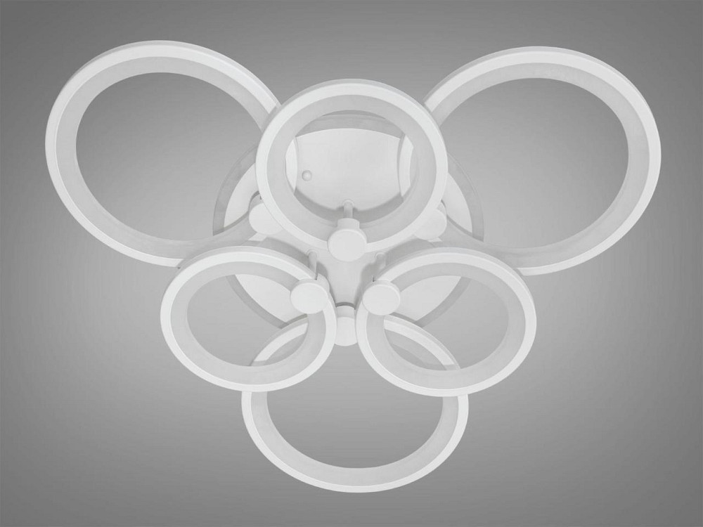 Люстра LED Diasha светодиодная с диммером 140W белый 12х62см AD8022/3 плюс 3WH LED 3 color Харьков - изображение 1