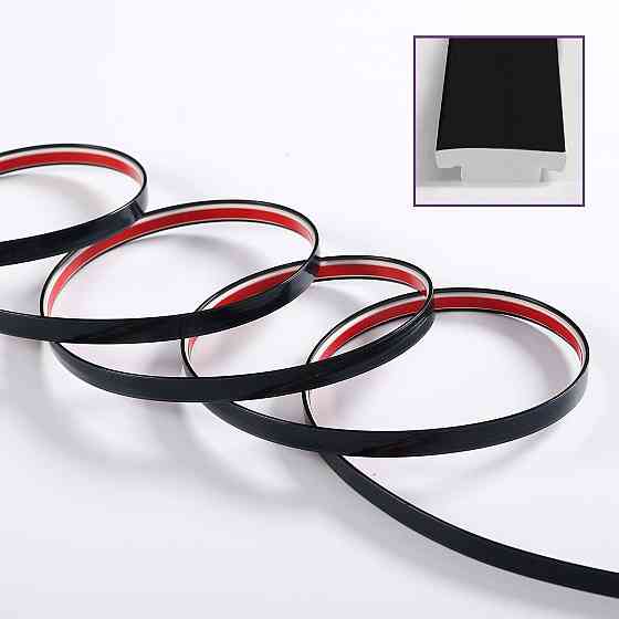 Чорний Т-подібний молдинг Київ