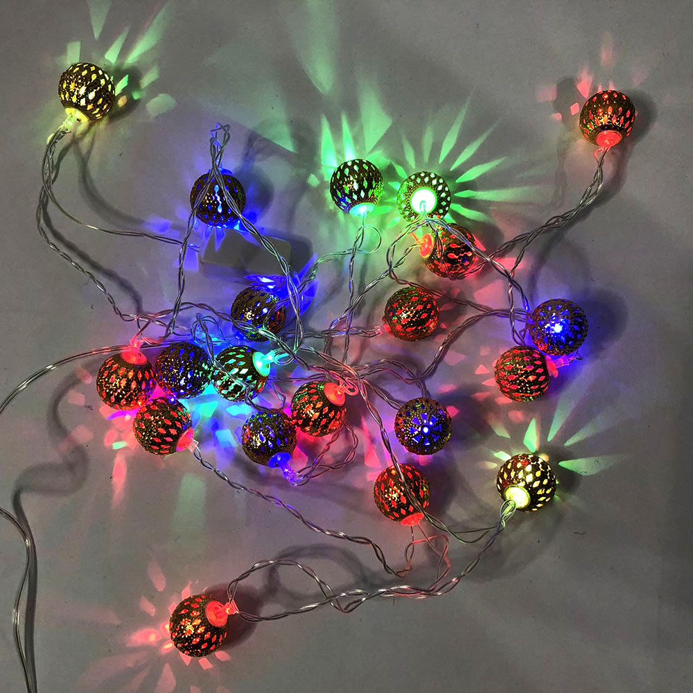 Гірлянди для святкування, Світлодіодні гірлянди класичні різнобарвні, Гірлянда з led світлодіодами ME-65 Львів - фото 4