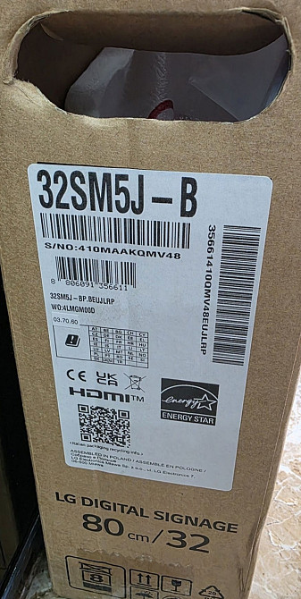 Профессиональный Монитор LG 32SM5J - B Киев - изображение 1