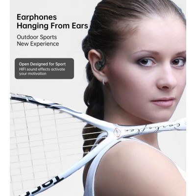 Навушники Choetech Open-ear з LED дисплеєм Black (BH-T25-BK) Вінниця - фото 5