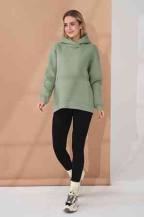 Теплі лосини для вагітних на хутрі Berta New XXL Юла Мама Чорний SP-41.031 Кривий Ріг