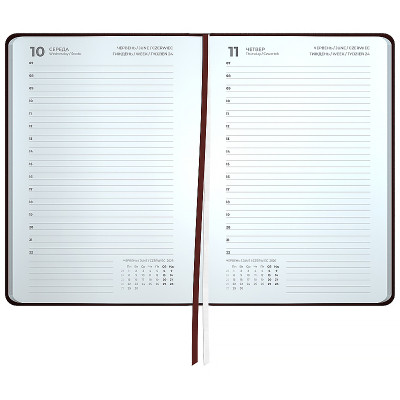 Тижневик Axent датований 2026 Partner Traces, 145х210, коричневий (8829-26-3-A) Вінниця - фото 3