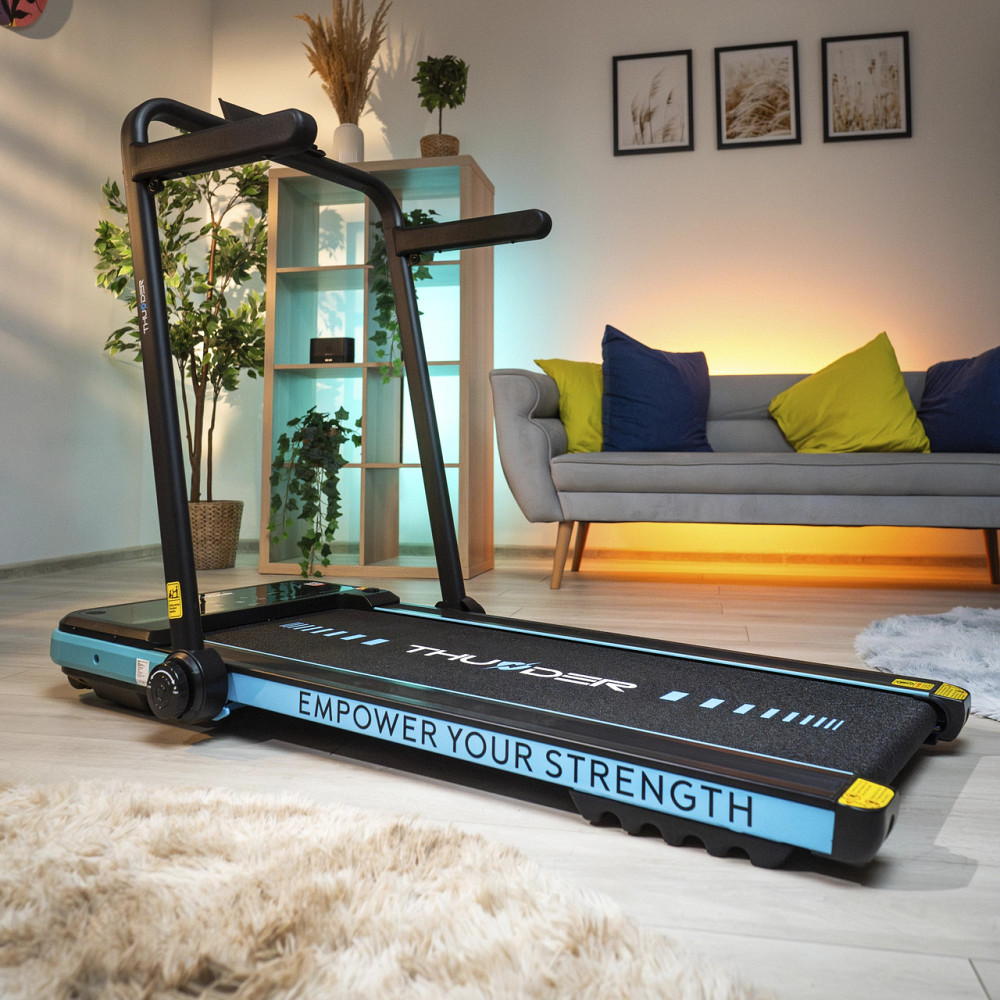 Бігова доріжка електрична THUNDER IMPACT-BLUE Київ - фото 5