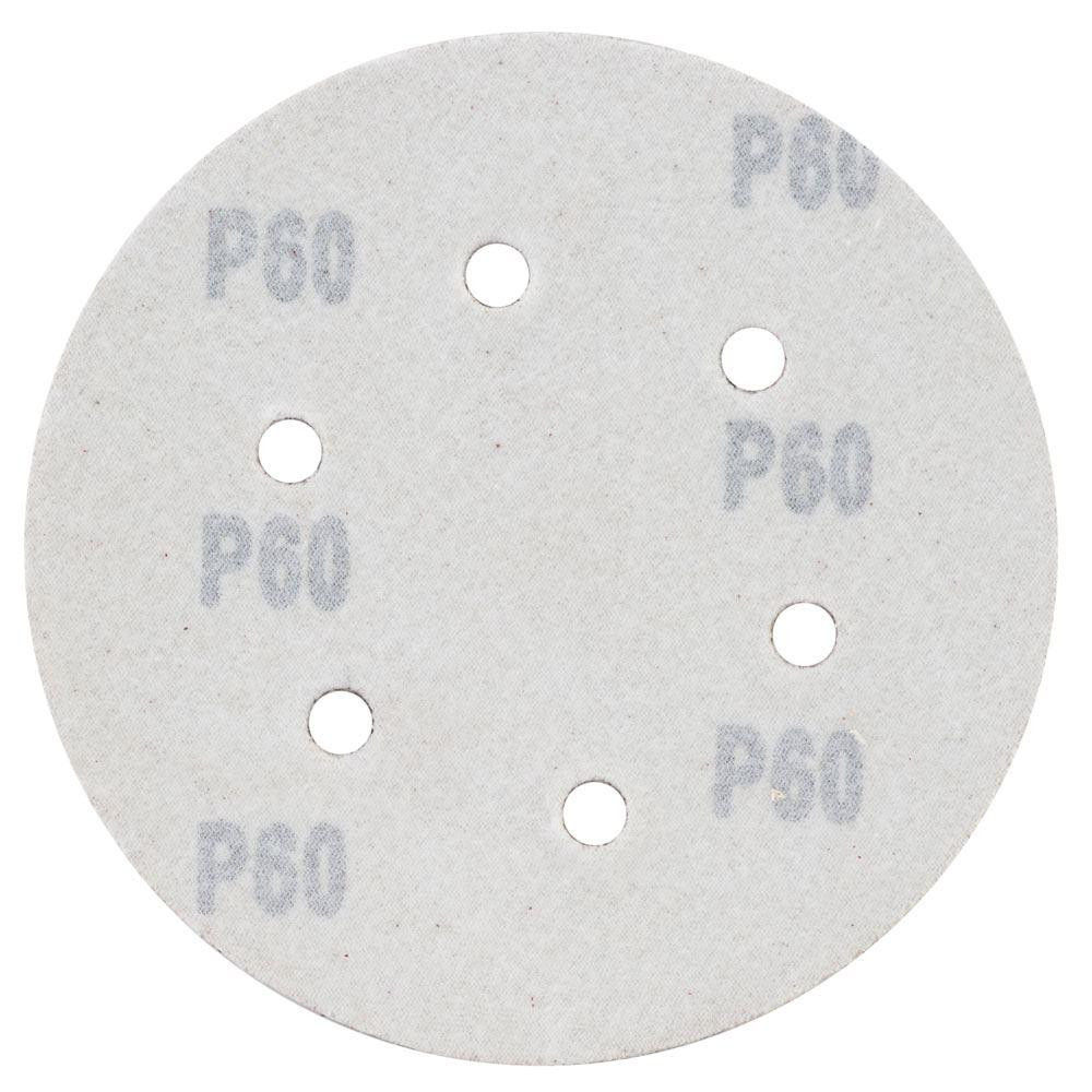 Шліфувальний круг 6 отворів Ø150 мм P60 (10 шт.) SIGMA (9122241) Київ - фото 2